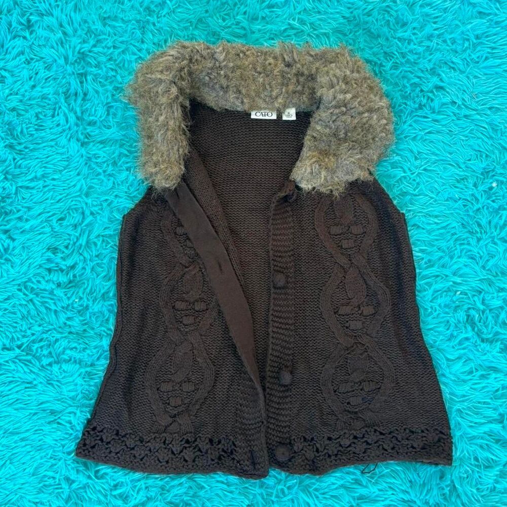 Cato Women's Brown Gilet